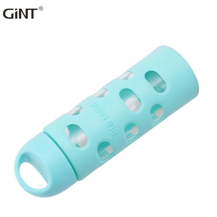 Easy Carry Durable Leakproof Glass Water Bottle Cup With Lifting Handle suppliers